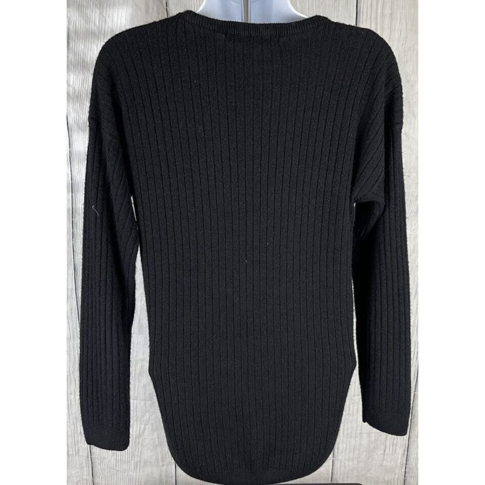 Amanda Smith Small Long Sleeve Black Sweater - Picture 5 of 6